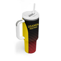 Uganda Rugby Custom Tumbler With Handle Go Cranes
