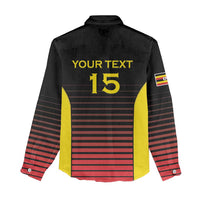 Uganda Rugby Custom Women Casual Shirt Go Cranes