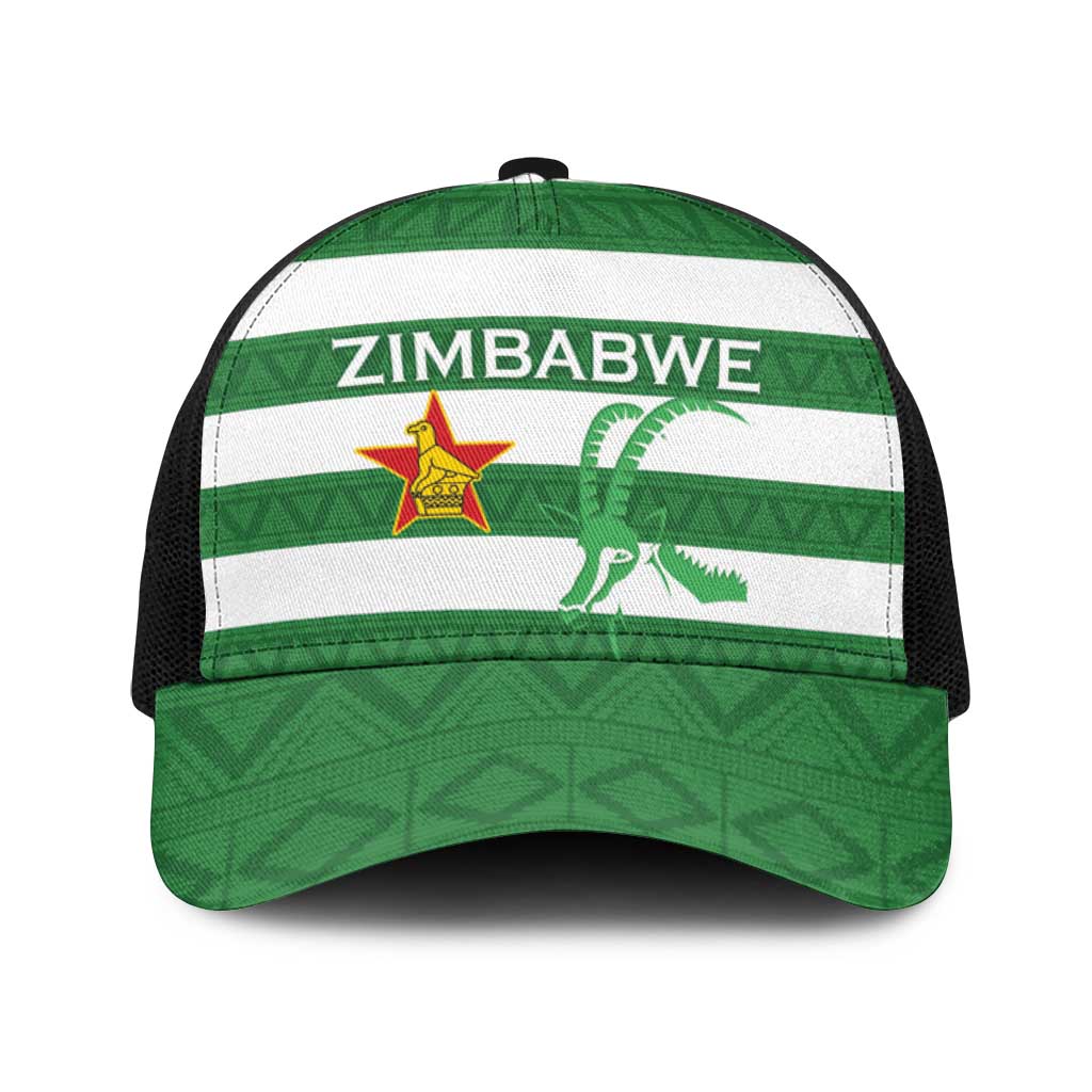 Zimbabwe Rugby Baseball Net Cap Go Sables Go - Wonder Print Shop