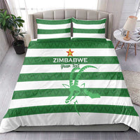 Zimbabwe Rugby Custom Bedding Set Go Sables Go