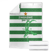 Zimbabwe Rugby Custom Blanket Go Sables Go