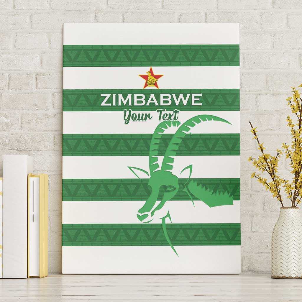 Zimbabwe Rugby Custom Canvas Wall Art Go Sables Go
