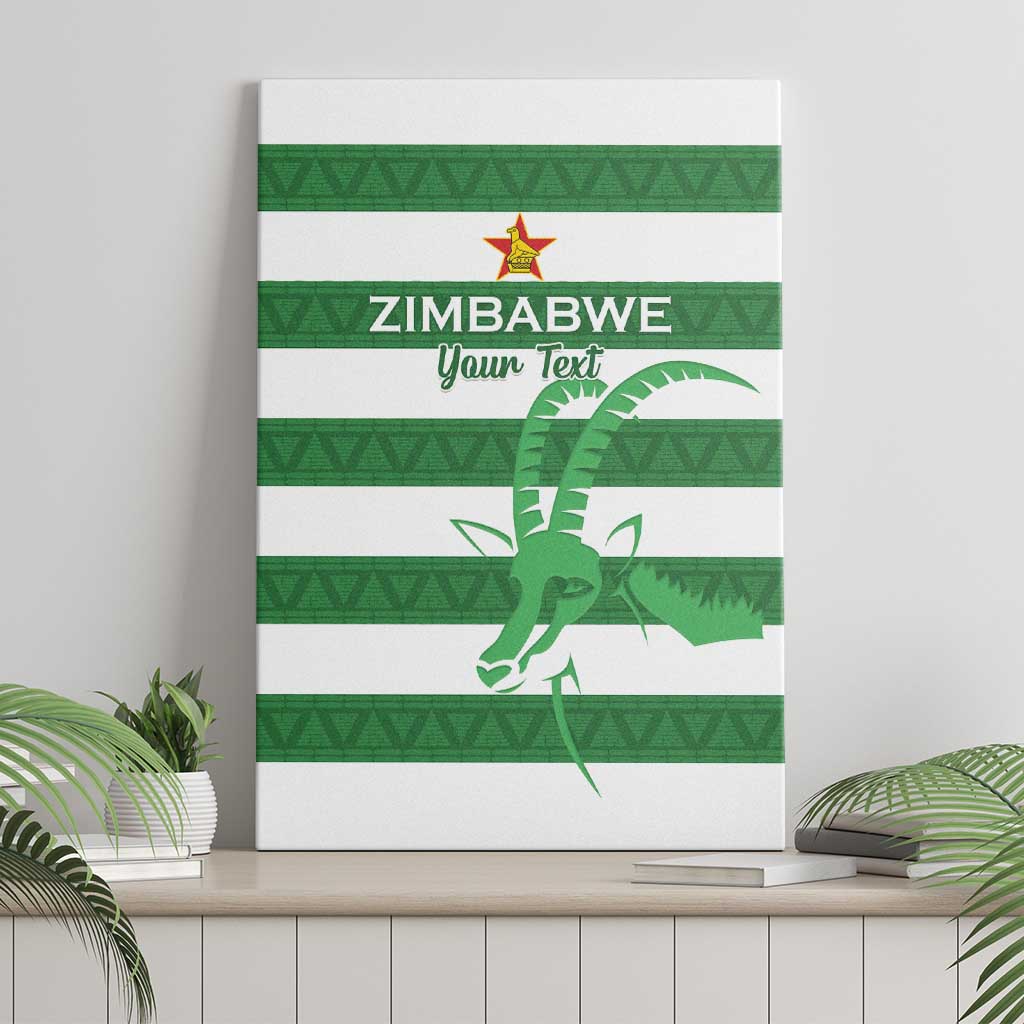 Zimbabwe Rugby Custom Canvas Wall Art Go Sables Go