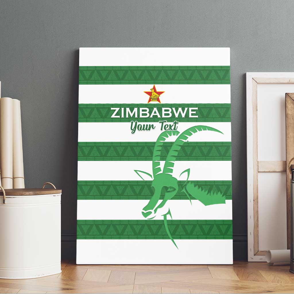 Zimbabwe Rugby Custom Canvas Wall Art Go Sables Go