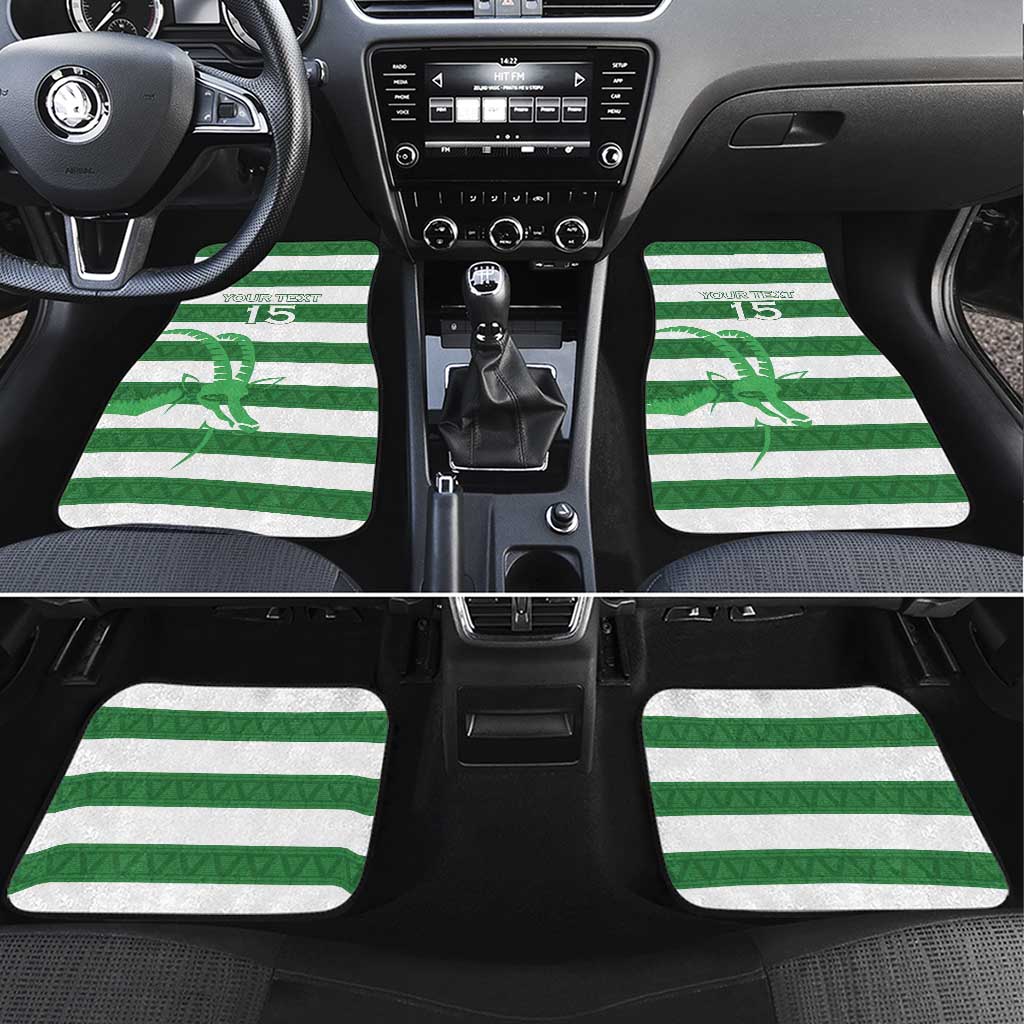 Zimbabwe Rugby Custom Car Mats Go Sables Go