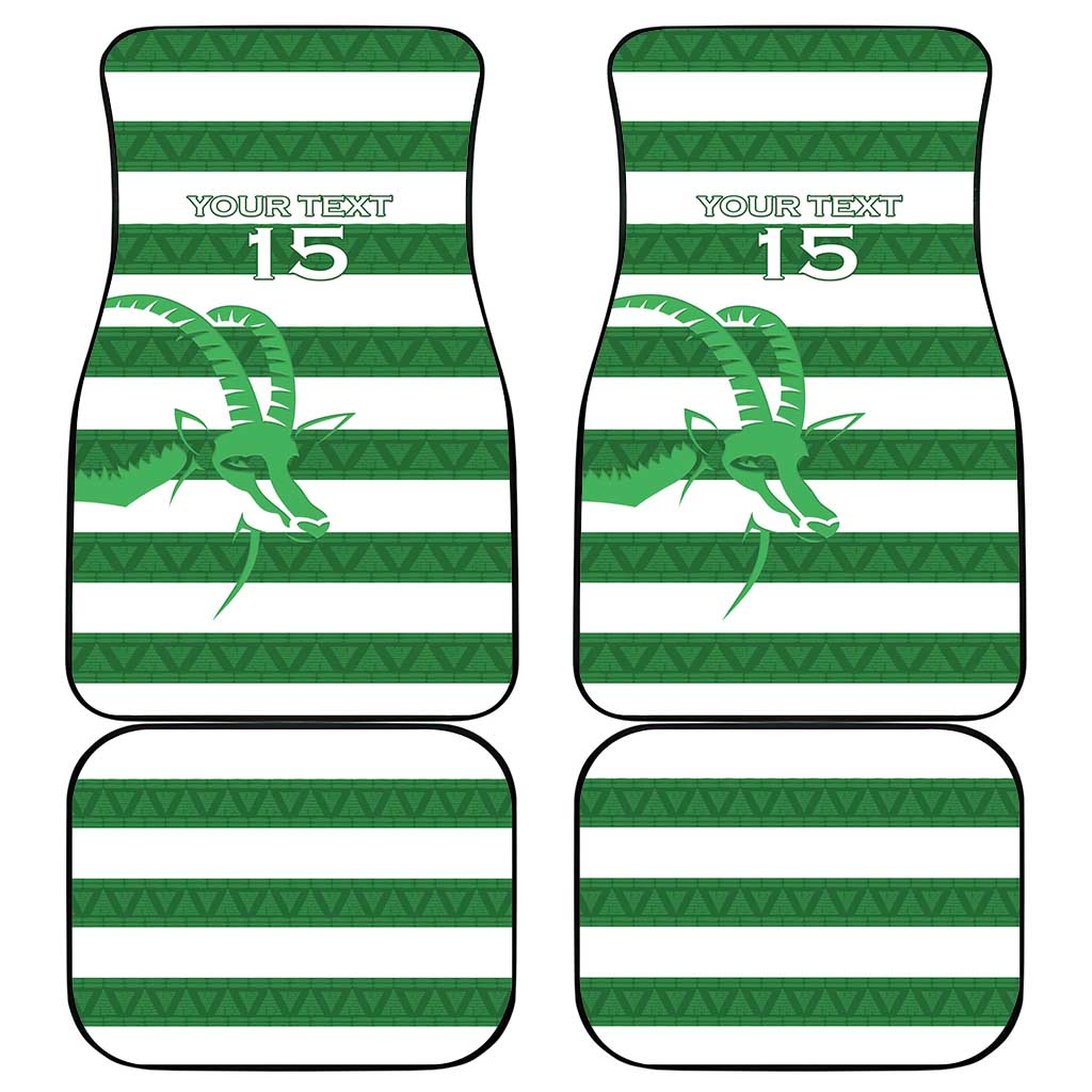 Zimbabwe Rugby Custom Car Mats Go Sables Go