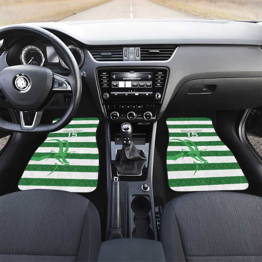 Zimbabwe Rugby Custom Car Mats Go Sables Go