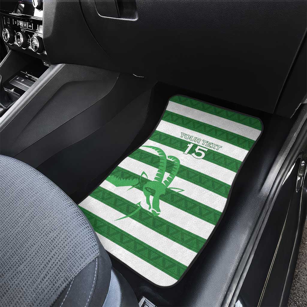 Zimbabwe Rugby Custom Car Mats Go Sables Go