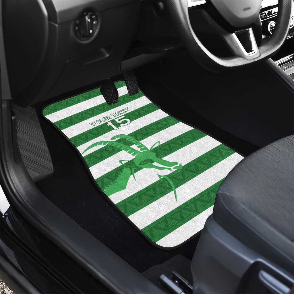 Zimbabwe Rugby Custom Car Mats Go Sables Go
