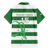 Zimbabwe Rugby Custom Family Matching Mermaid Dress and Hawaiian Shirt Go Sables Go