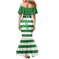 Zimbabwe Rugby Custom Family Matching Mermaid Dress and Hawaiian Shirt Go Sables Go