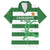 Zimbabwe Rugby Custom Family Matching Off The Shoulder Long Sleeve Dress and Hawaiian Shirt Go Sables Go