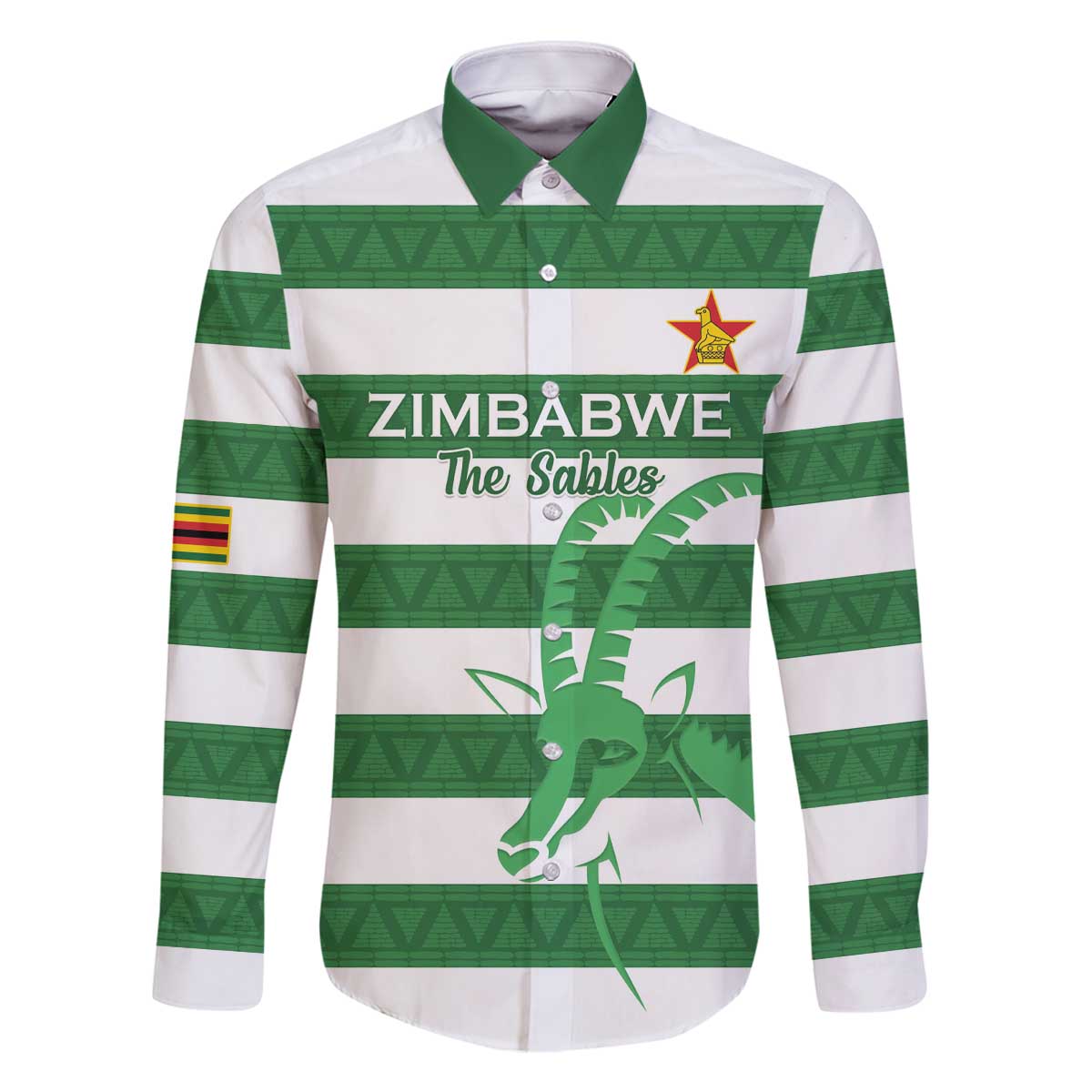 Zimbabwe Rugby Custom Family Matching Off The Shoulder Long Sleeve Dress and Hawaiian Shirt Go Sables Go