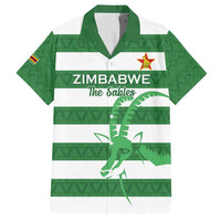 Zimbabwe Rugby Custom Family Matching Summer Maxi Dress and Hawaiian Shirt Go Sables Go