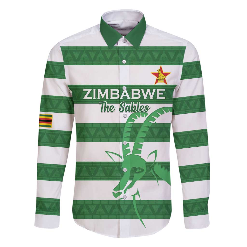 Zimbabwe Rugby Custom Family Matching Summer Maxi Dress and Hawaiian Shirt Go Sables Go