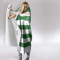 Zimbabwe Rugby Custom Hooded Blanket Go Sables Go