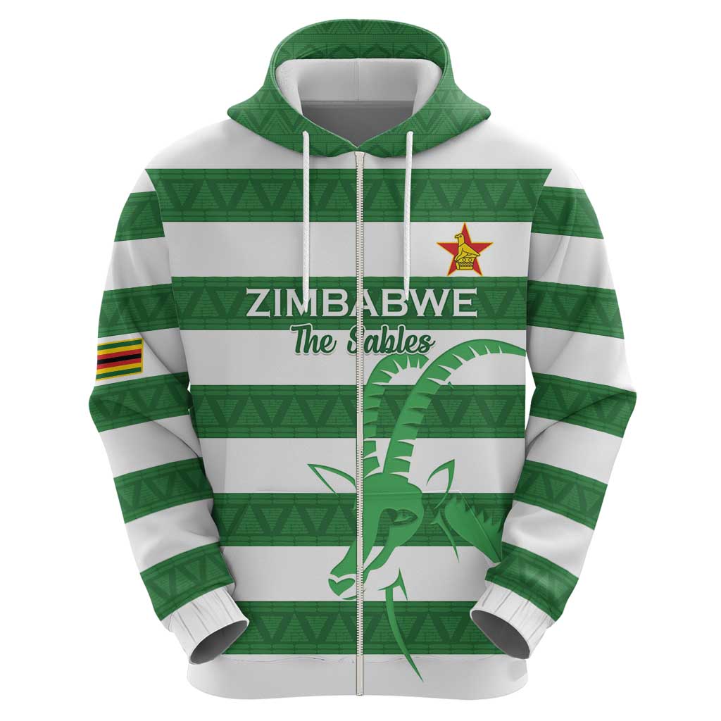 Zimbabwe Rugby Custom Hoodie Go Sables Go