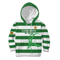 Zimbabwe Rugby Custom Kid Hoodie Go Sables Go