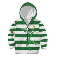 Zimbabwe Rugby Custom Kid Hoodie Go Sables Go