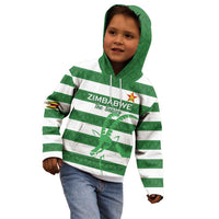 Zimbabwe Rugby Custom Kid Hoodie Go Sables Go