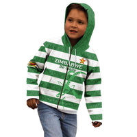 Zimbabwe Rugby Custom Kid Hoodie Go Sables Go