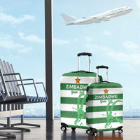 Zimbabwe Rugby Custom Luggage Cover Go Sables Go