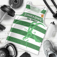 Zimbabwe Rugby Custom Men Tank Top Go Sables Go
