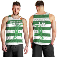 Zimbabwe Rugby Custom Men Tank Top Go Sables Go
