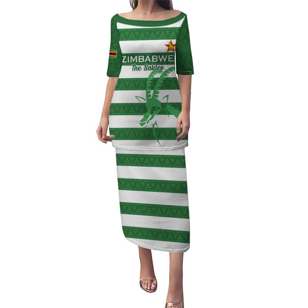 Zimbabwe Rugby Custom Puletasi Go Sables Go