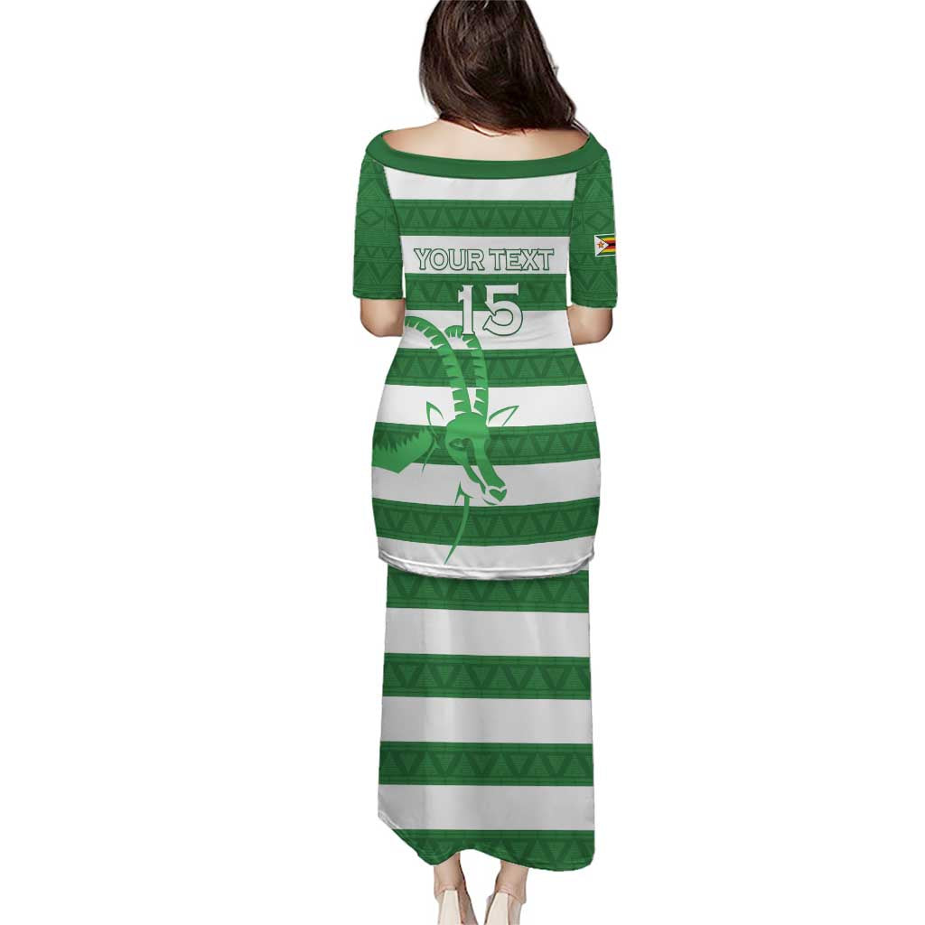 Zimbabwe Rugby Custom Puletasi Go Sables Go