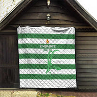 Zimbabwe Rugby Custom Quilt Go Sables Go