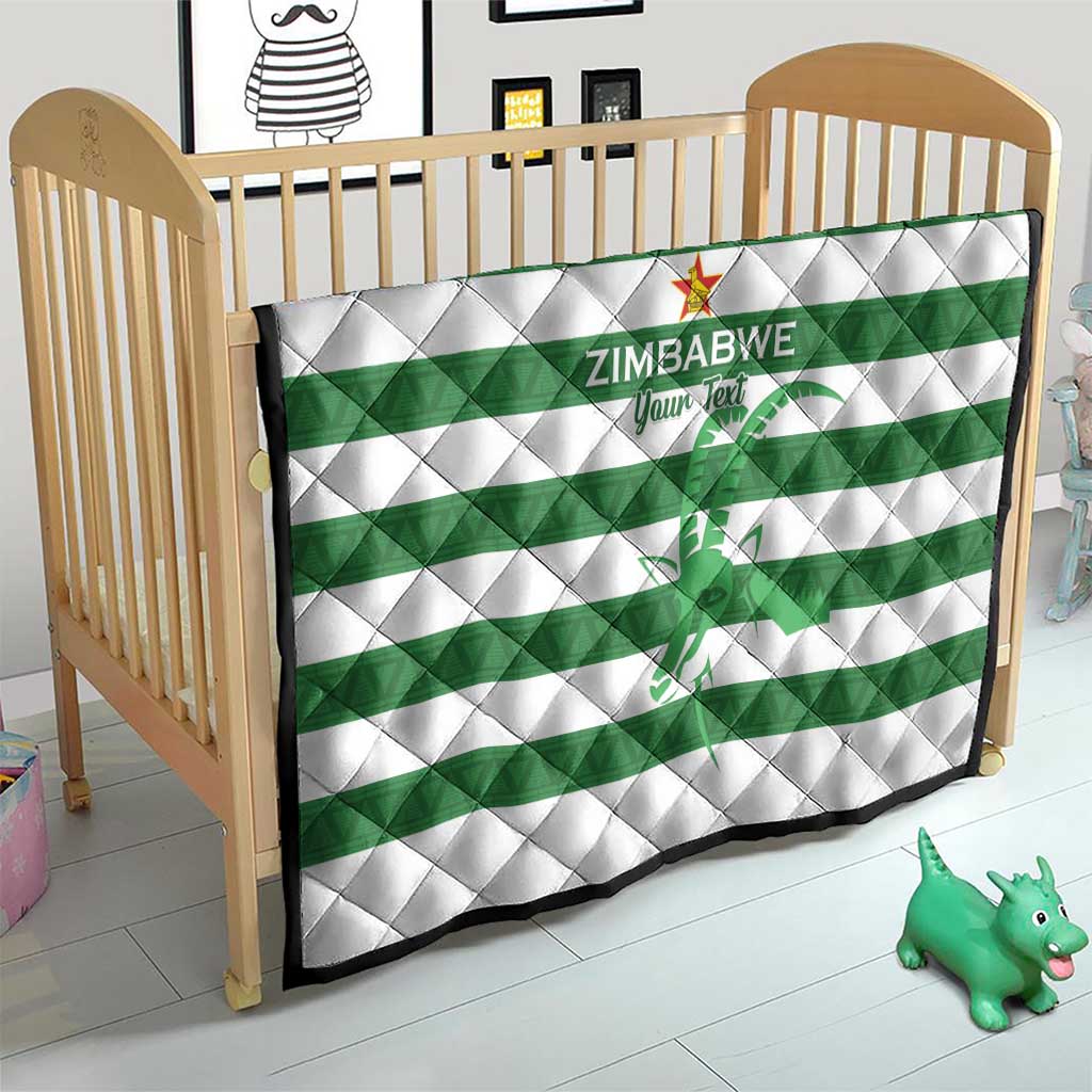 Zimbabwe Rugby Custom Quilt Go Sables Go