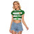 Zimbabwe Rugby Custom Raglan Cropped T Shirt Go Sables Go