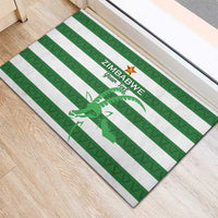 Zimbabwe Rugby Custom Rubber Doormat Go Sables Go
