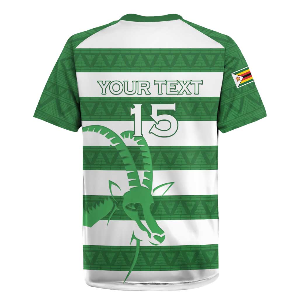 Zimbabwe Rugby Custom Rugby Jersey Go Sables Go