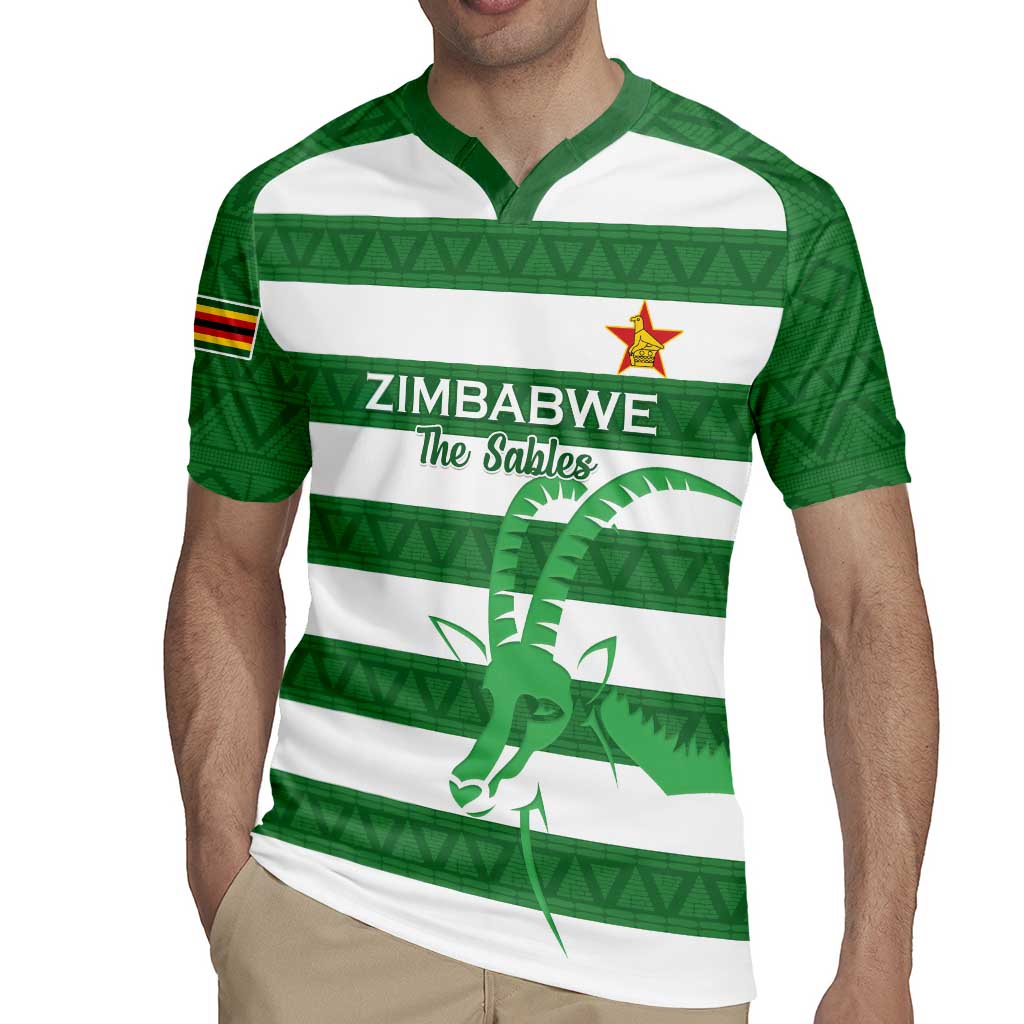 Zimbabwe Rugby Custom Rugby Jersey Go Sables Go