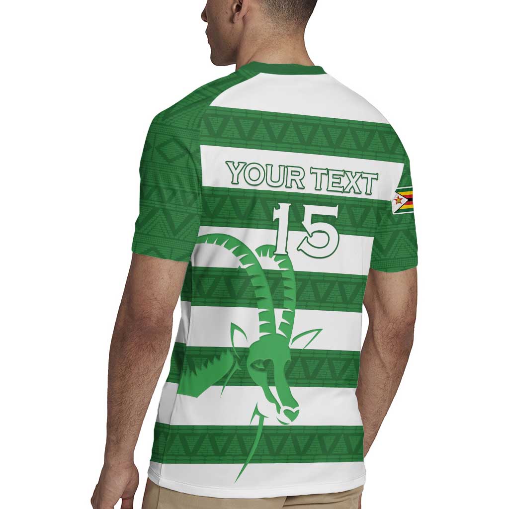 Zimbabwe Rugby Custom Rugby Jersey Go Sables Go