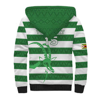 Zimbabwe Rugby Custom Sherpa Hoodie Go Sables Go