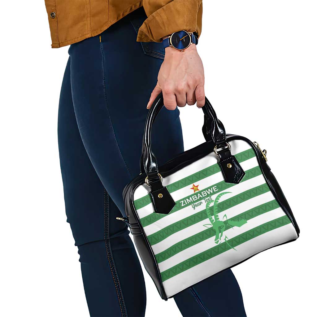 Zimbabwe Rugby Custom Shoulder Handbag Go Sables Go
