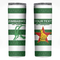 Zimbabwe Rugby Custom Skinny Tumbler Go Sables Go