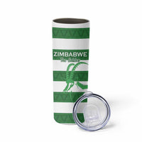 Zimbabwe Rugby Custom Skinny Tumbler Go Sables Go