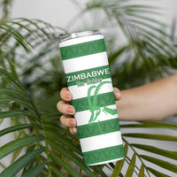 Zimbabwe Rugby Custom Skinny Tumbler Go Sables Go
