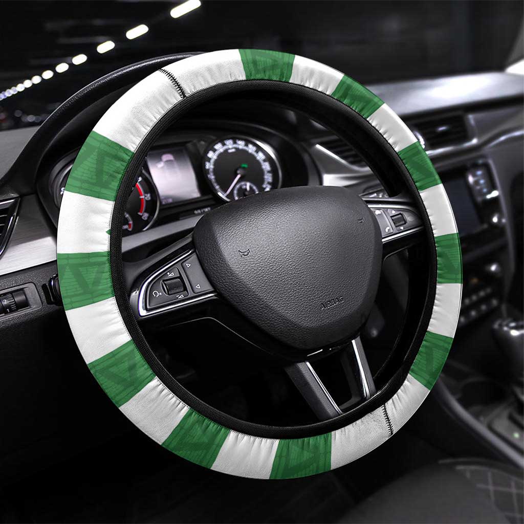 Zimbabwe Rugby Steering Wheel Cover Go Sables Go