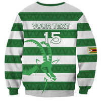 Zimbabwe Rugby Custom Sweatshirt Go Sables Go