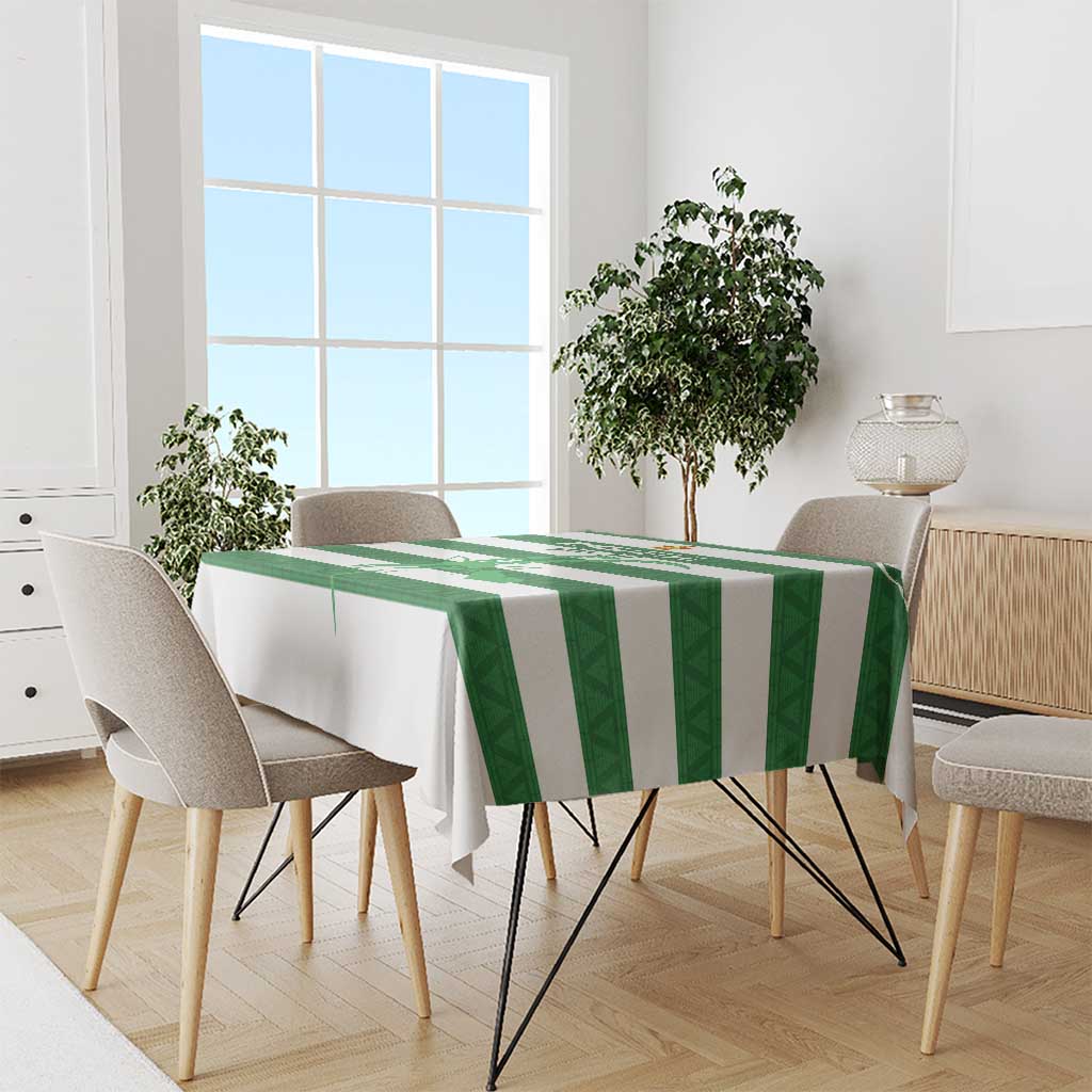 Zimbabwe Rugby Custom Tablecloth Go Sables Go