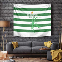 Zimbabwe Rugby Custom Tapestry Go Sables Go