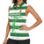 Zimbabwe Rugby Custom Women Sleeveless Polo Shirt Go Sables Go