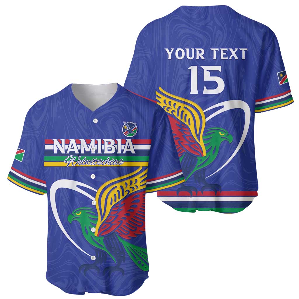 Namibia Rugby Custom Baseball Jersey Go Welwitschias