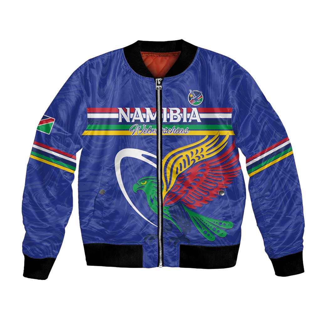 Namibia Rugby Custom Bomber Jacket Go Welwitschias