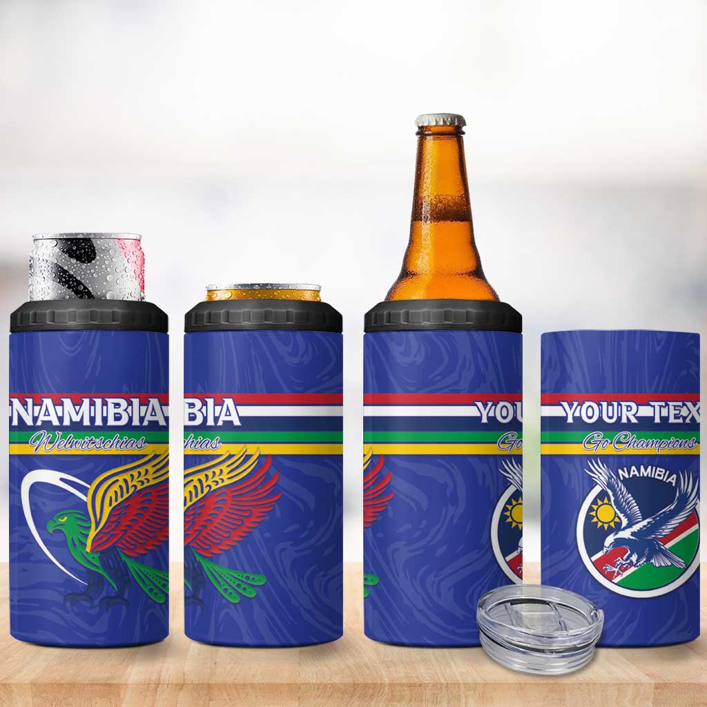 Namibia Rugby Custom 4 in 1 Can Cooler Tumbler Go Welwitschias